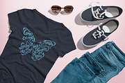 Women's Crew Neck T-shirt Mock-up, a Shirt Mockup by Mint Pixels (Thumbnail 5 of 7)
