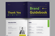 Brand Guidebook Template, a Brochure Template by ContestDesign (Thumbnail 2 of 5)