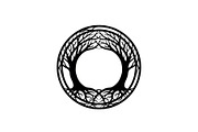 Tree of Life Circle Frame Bundle, an Illustration by Gaye Art (Thumbnail 11 of 51)
