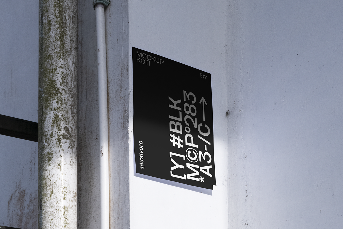 Poster Mockup [Y] 15, a Mockup by Kotivoro (Photo 2 of 2)