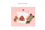 28 Farm Elements Clipart for Kids, an Object Graphic by Kat's Artful Creations (Thumbnail 6 of 9)