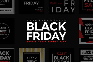 Black Friday Social Media Banner