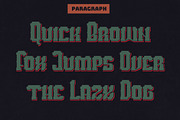Kaishiva Display Font, a Script Font by IHDSTD (Thumbnail 8 of 9)