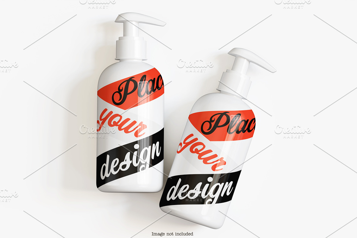 Cosmetic pump mockup bundles, a Cups & Container Mockup by Ambo Ampeng (Photo 13 of 32)