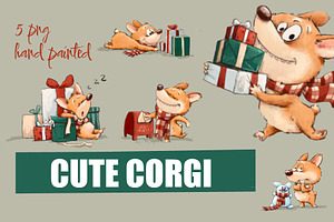 Corgi and Christmas