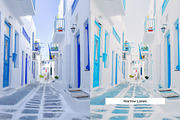 20 Mykonos Lightroom Presets & LUTs, a Preset Add-On by skybluecreative (Thumbnail 4 of 10)