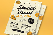 Street Food Festival Flyer Set, a Flyer Template by graphicook (Thumbnail 2 of 3)