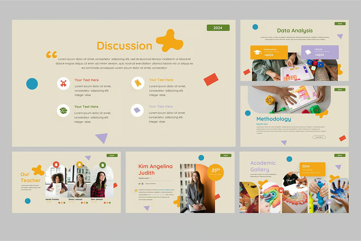 Academic Education GSlides, PPoint preview 3