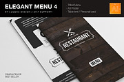 Elegant Food Menu 4, a Brochure Template by Luuqas Design (Thumbnail 3 of 6)