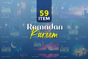 Ramadan Kareem template bundle