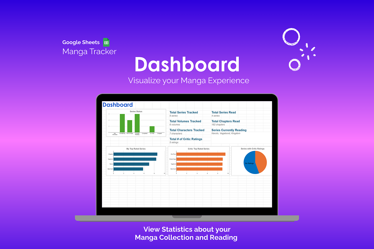 Manga Tracker - Google Sheets preview 7