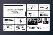 World Maps Google Slides, a Presentation Template by Antstheme (Thumbnail 3 of 4)