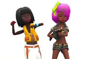 3DRT - Candy Squad Girls Bundle