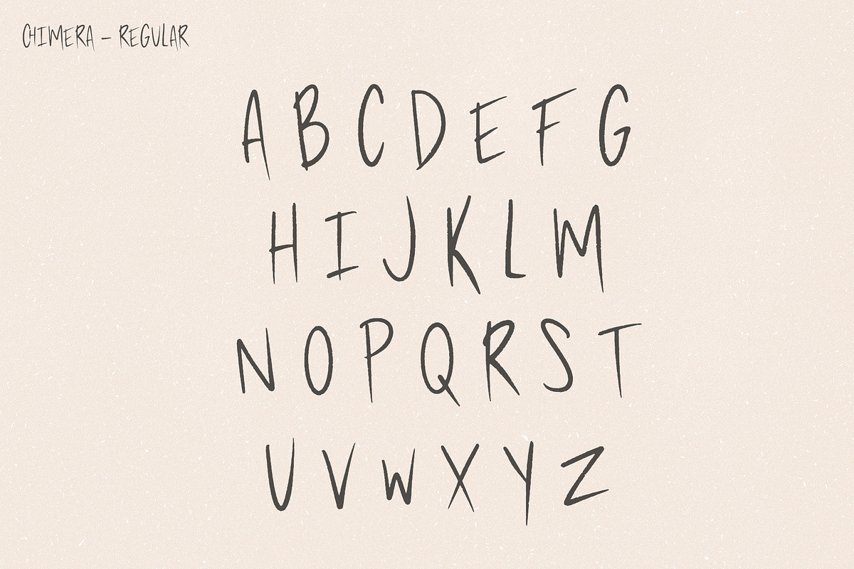 Chimera // A Carefree Font, a Script Font by Megs Lang (Photo 5 of 9)