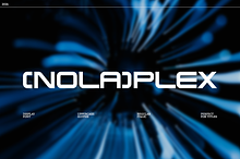 NOLAPLEX - Display Typeface