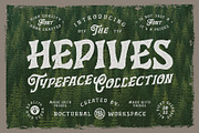 Hepives Font Family, a Script Font by Nocturnal Workspace (Thumbnail 1 of 15)