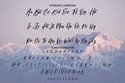 Mountain | Script Font, a Script Font by Scratchones (Thumbnail 4 of 8)