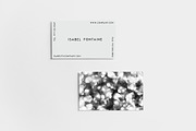 Bokeh Noir Business Card, a Business Card Template by Viaduc (Thumbnail 3 of 3)