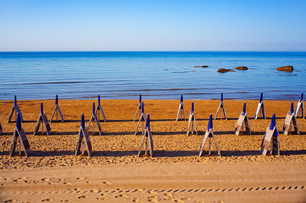 Beach of Capo Rossello in Realmonte, Agrigento., a Holiday Photo by Bepslabor