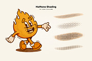 Retro Halftone Procreate Brushes, a Brush Add-On by Creative Veila (Thumbnail 7 of 9)