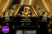 Editable Karaoke Night Flyer Design, a Social Media Template by Mishek Munene (Thumbnail 2 of 4)