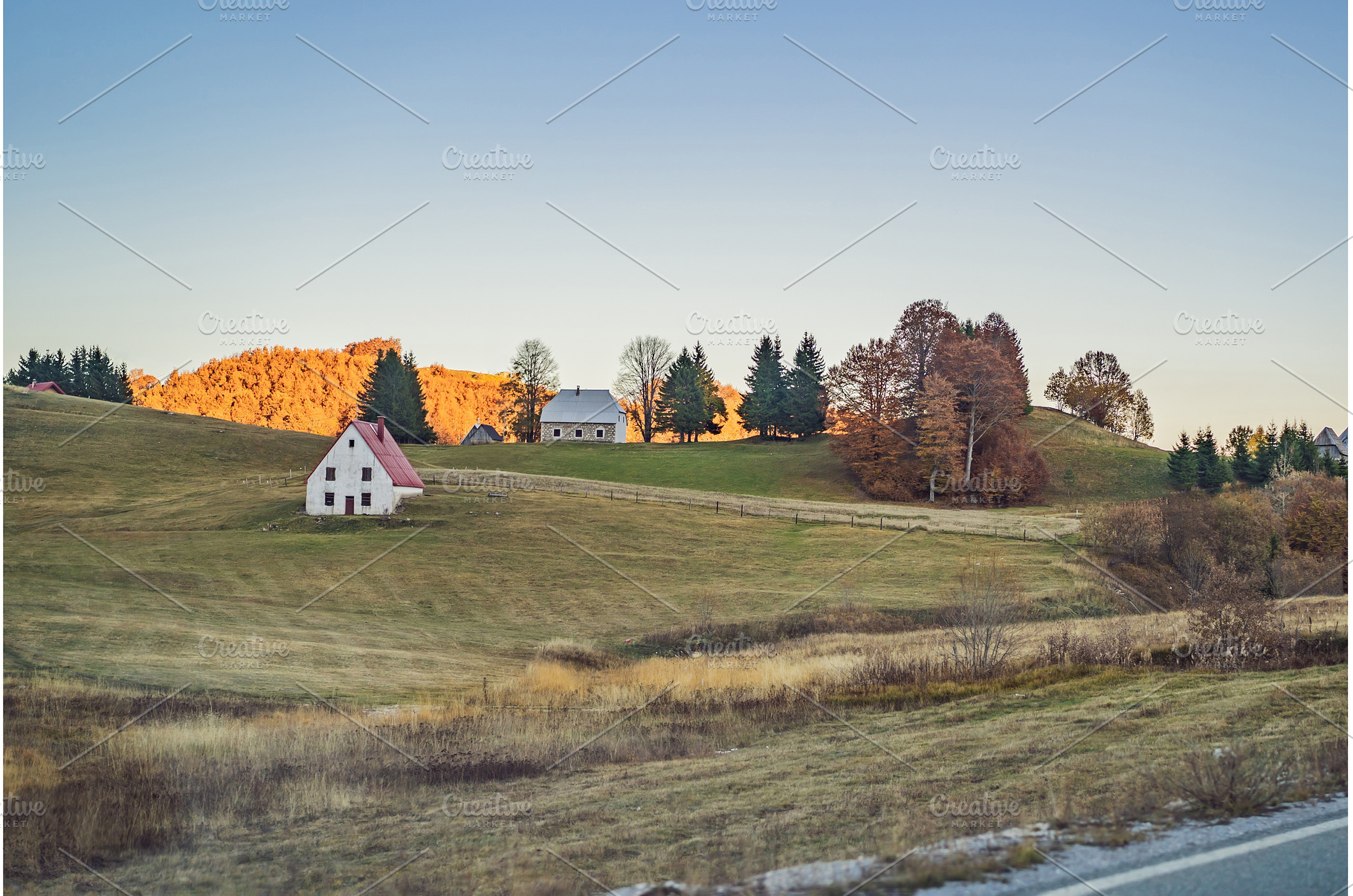 Panoramic view of idyllic mountain, a Nature Photo by Elizaveta Galitskaya
