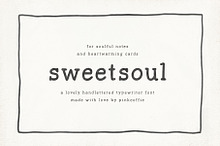 Sweetsoul | Handlettered Serif Font