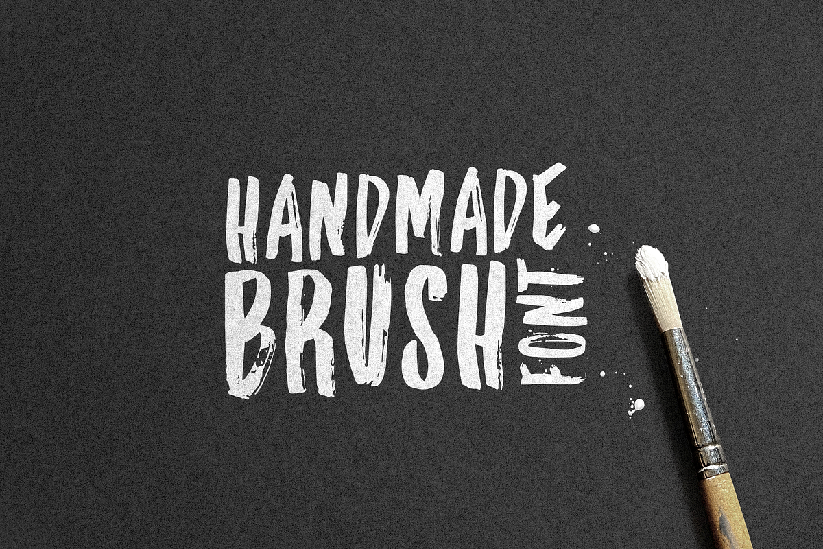 True Vibes - Paint Brush Font, a Handwritten Font by Visual Blends (Photo 6 of 8)