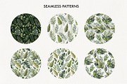 TROPICAL LEAVES & ELEMENTS, a Decorative Illustration by Watercolor by Tonia Tkach (Thumbnail 5 of 6)