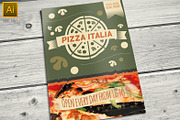 Pizzeria Restaurant Menu, a Brochure Template by Mikko Lemola (Thumbnail 2 of 4)