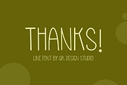 Shake Glike Font, a Sans Serif Font by QR Design Studio (Thumbnail 6 of 6)