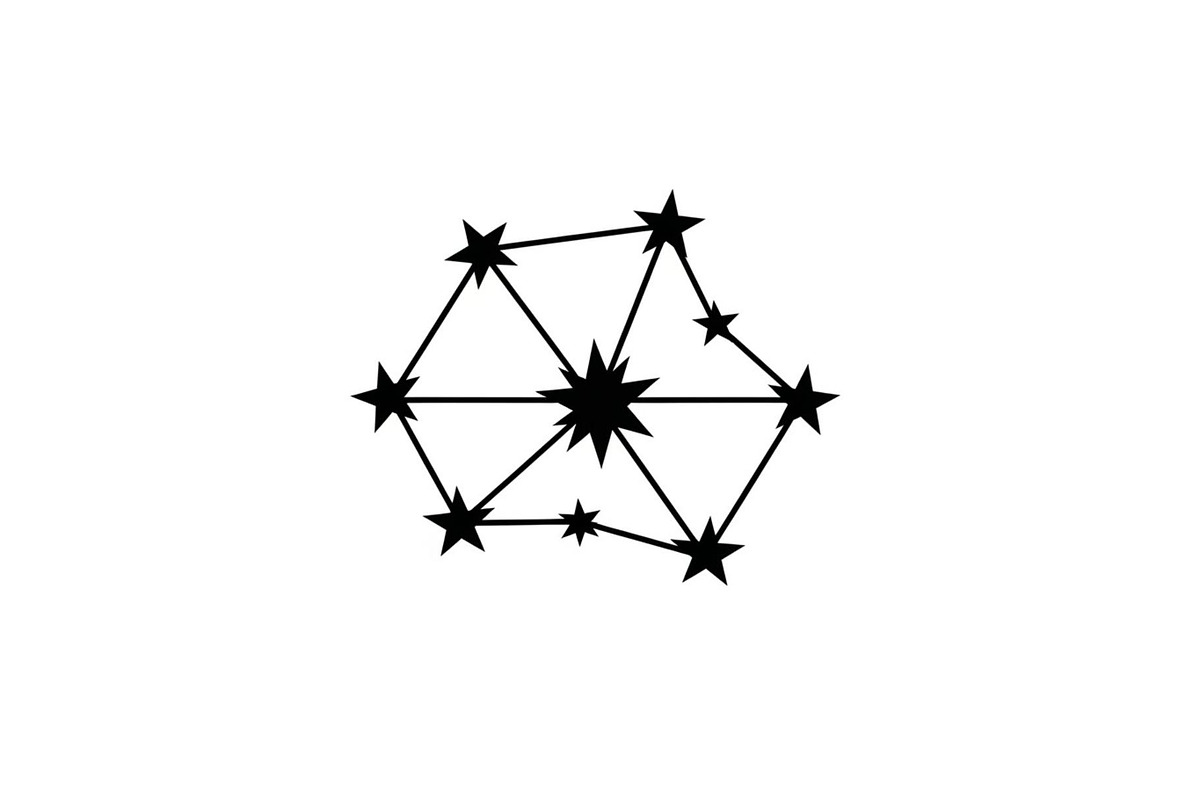 Stars and Constellation Silhouette, a Graphic by Artivon (Photo 3 of 13)