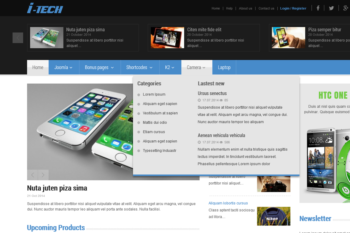 SJ iTech - Hitech magazine Template, a Websites & App Template by YouTech (Photo 5 of 5)