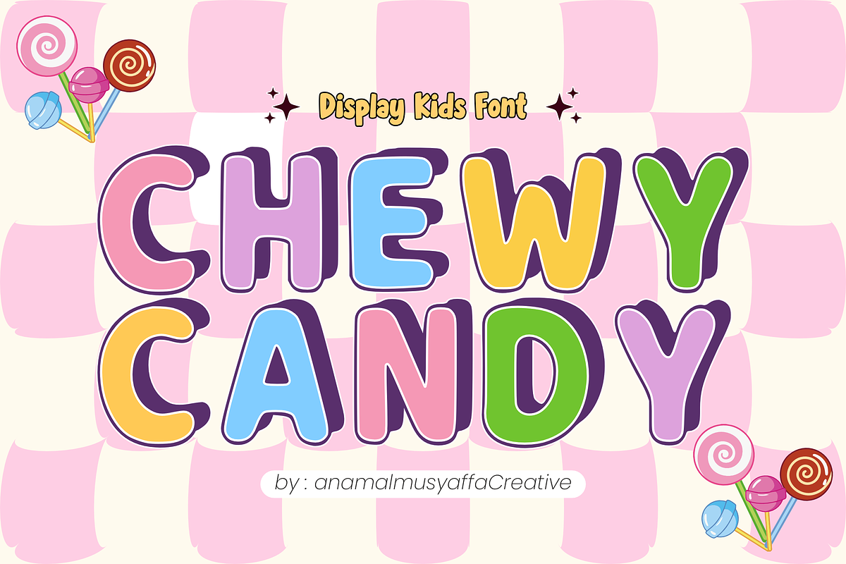 Morning Bubbles - Display Font, a Font by KiddoGlyphs Studio (Photo 2 of 5)