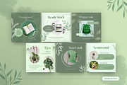 Green Life 3in1 Canva Template, a Social Media Template by Brandearth RRGraph (Thumbnail 8 of 11)