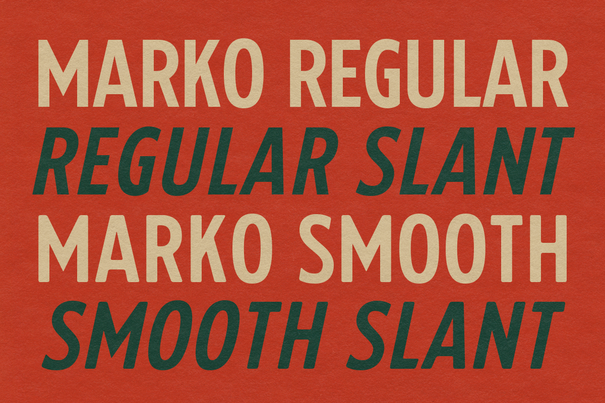 Marko Sans Display Font, a Sans Serif Font by Martype Co (Photo 9 of 9)