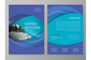 Brochure And Flyer Template Design