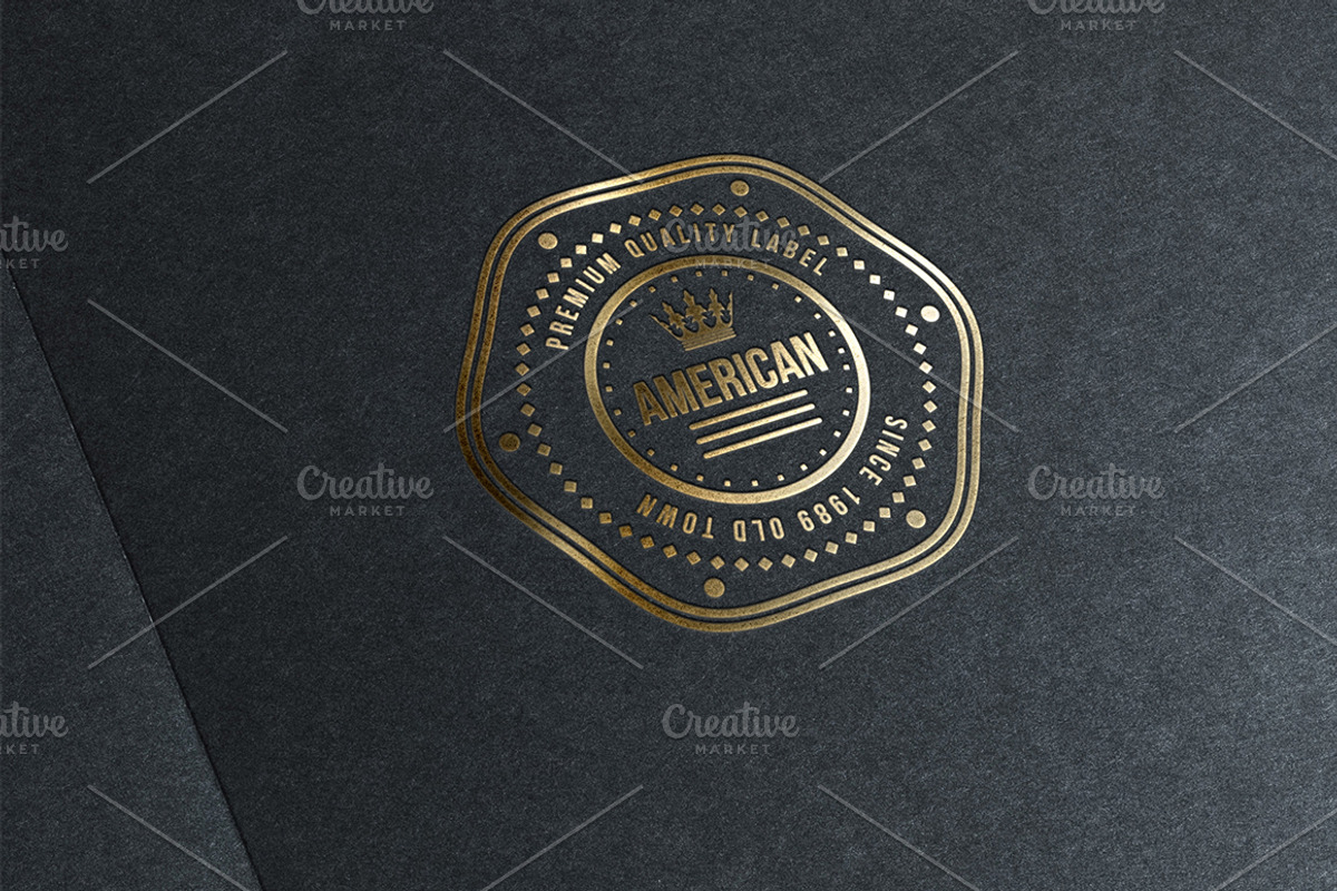 Retro Badge & Stamp Logo, a Branding & Logo Template by The Craftsman (Photo 6 of 12)