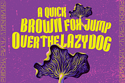 Kuximen | Groovy Retro Font, a Font by twinstd (Thumbnail 7 of 12)