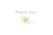 Watercolor Moon Sun Nursery Clipart, an Illustration by Alisles (Thumbnail 12 of 12)
