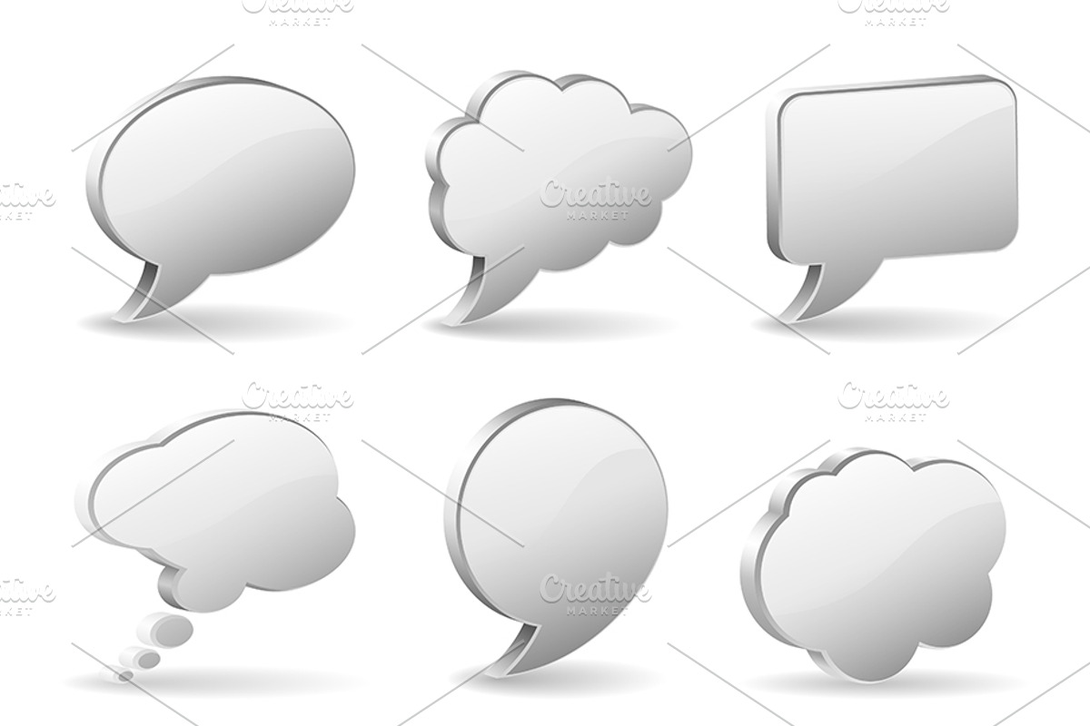 Collect Speech Bubbles, a Technology Illustration by TAlex (Photo 3 of 7)