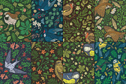 Small Urban Birds patterns, a Pattern Graphic by Piñata (Thumbnail 12 of 13)