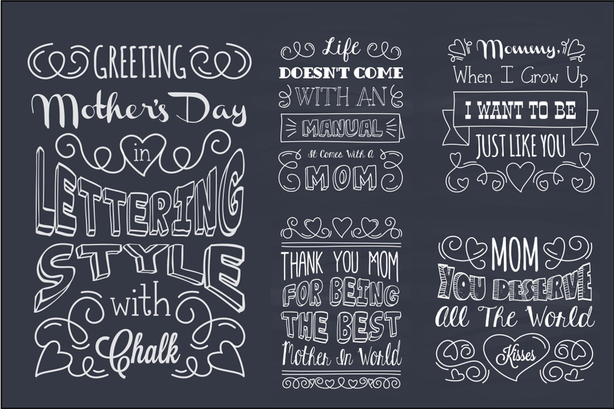 Greeting mother's day, an Object Graphic by Rosa Puchalt