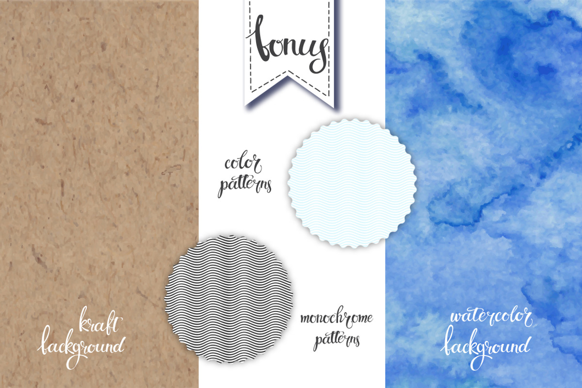 Waves. Graphic set., a Pattern Graphic by maritime_m (Photo 7 of 7)