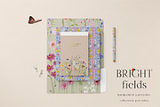 Watercolor Bright wildflowers set, a Decorative Illustration by Grace Noboa Illustrations (Thumbnail 2 of 11)