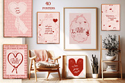 Love & Honey. Romantic Wall Art, a Decorative Illustration by Mio Buono (Thumbnail 4 of 13)