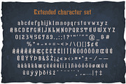 Legranta - vintage multilayered font, a Symbol Font by Fractal fonts & graphics (Thumbnail 3 of 4)