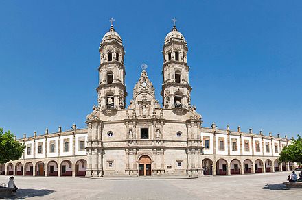 Basilica de Zapopan,  Mexico, an Architecture Photo by Mexico stock images