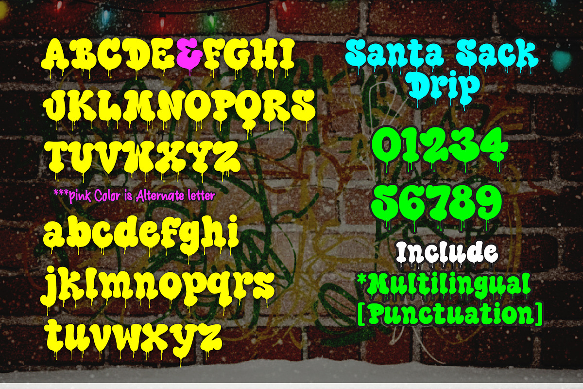 Santa Sack, a Sans Serif Font by BBtypeStudios (Photo 10 of 10)
