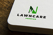 Initial Letter N Lawn Care Logo Temp, a Branding & Logo Template by mesuka (Thumbnail 1 of 2)